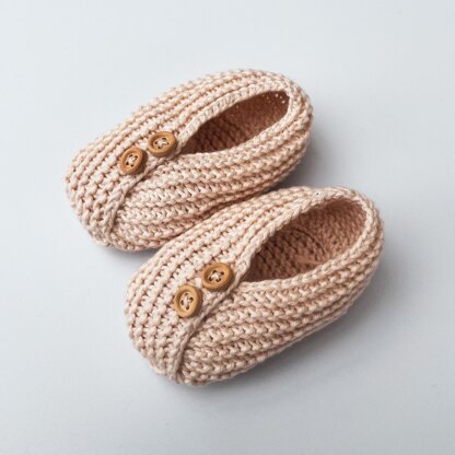 Kimono Booties for Babies - Beginner Level