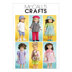 McCall's Doll Clothes For 18 (46cm) Doll M6137 - Paper Pattern Size One Size Only