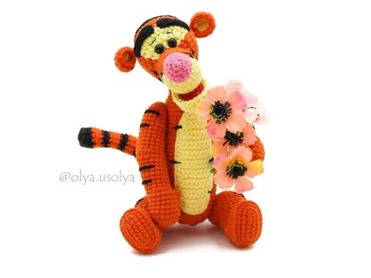 Tigger (Tiger) pattern (PDF + 8 videos)  Winnie the Pooh