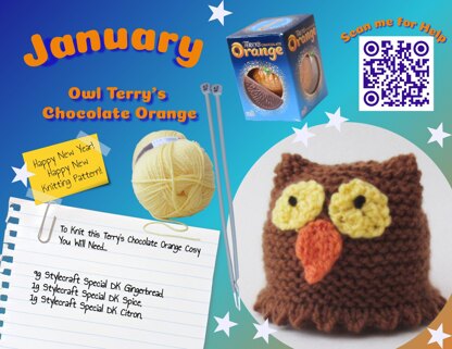 Owl Chocolate Orange Cosy