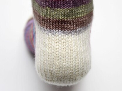 Ripple Socks - Cuff Down