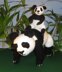 Mother and Baby Panda Toy Animals