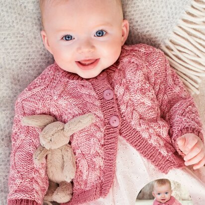 Cardigans in Rico Baby Classic Print DK & Classic DK - 838 - Downloadable PDF