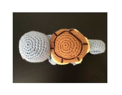 Crocheted squirtle