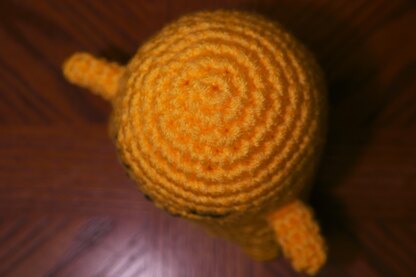 Classic Cheese-kun Amigurumi Emotional Support Cheese Blob