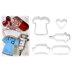R&M Nurse Cookie Cutters Set of 5