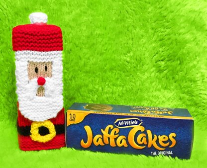 Father Christmas / Santa Jaffa Cake Box Cover