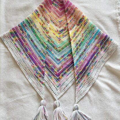 Fairy Lights Advent Shawl