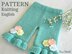 Knitting PATTERN Baby Pants Knitted Baby Pants Hailey