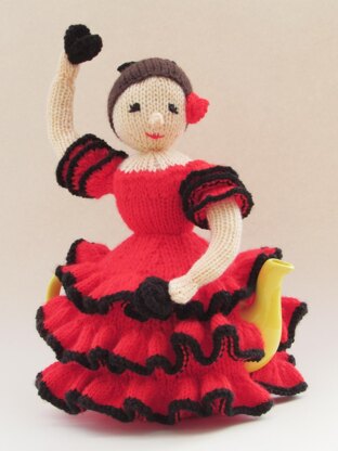 Flamenco Dancer Tea Cosy