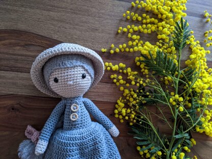 Sophie, crochet doll