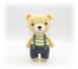 Eddie Bear Crochet Pattern