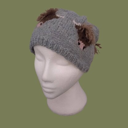 Happy Heather Highland Cow Beanie Hat