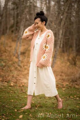 Cozy Days Daisy Cardigan