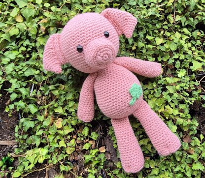 Farm Animal Set Bunny Chicken Cow Pig Sheep Lamb crochet amigurumi