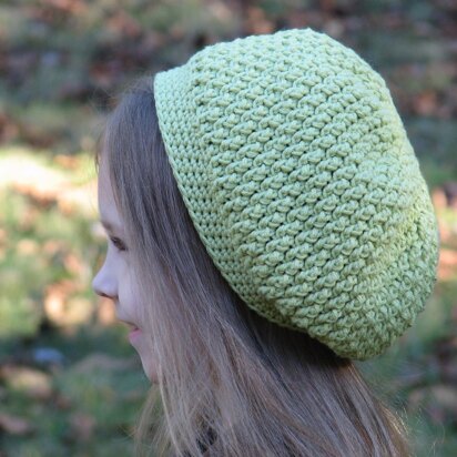 Textured Slouchy Beret