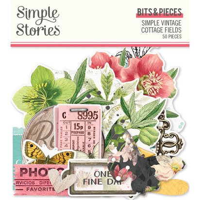 Simple Stories Simple Vintage Cottage Fields - Bits & Pieces