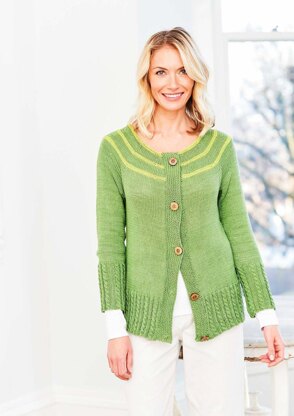 Sweater and Cardigan in Stylecraft Naturals Bamboo & Cotton DK - 9755 - Downloadable PDF