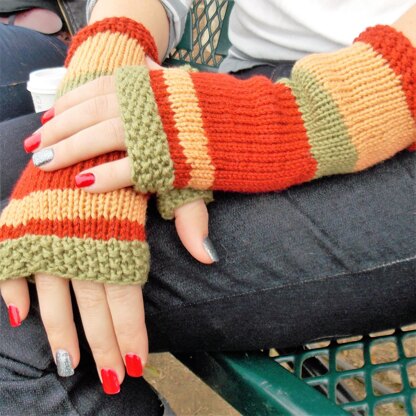 Autumn Fingerless Gloves