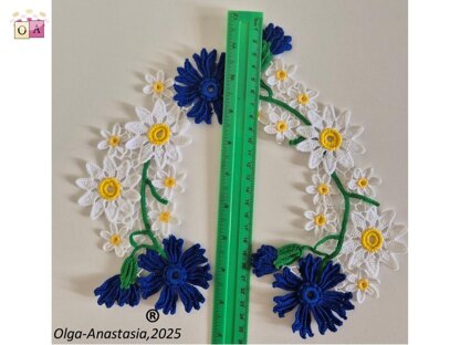 Detachable lace collar crochet Summer