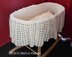 Crochet pattern for moses basket cover UK & USA Terms #208