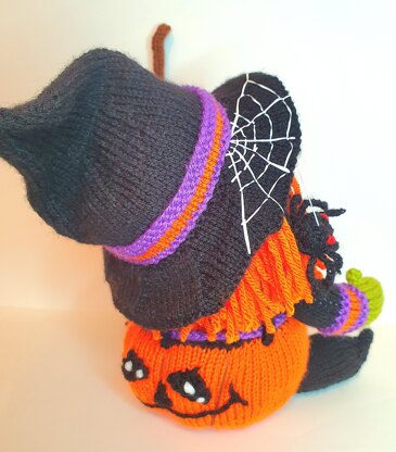 Pumpkin Pants Witch Gonk Gnome