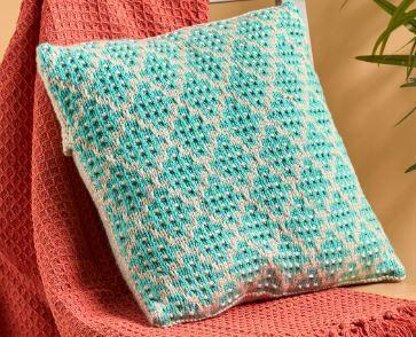 Diamond Mosaic Cushion Cover