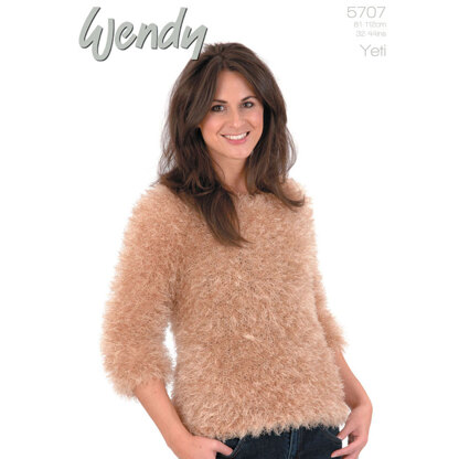 Raglan Jumper in Wendy Yeti - 5707