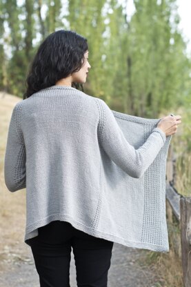 My Favourite Cardigan in Cascade Yarns Venezia Worsted - W577 - Downloadable PDF