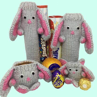 Easter bunny rabbit chocolate holders