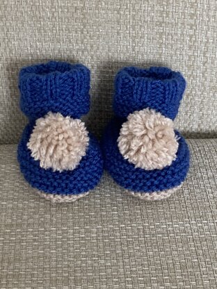 pom pom booties