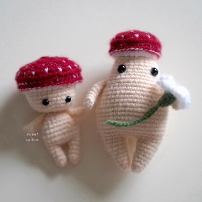 Baby Toadstool Mushroom Doll