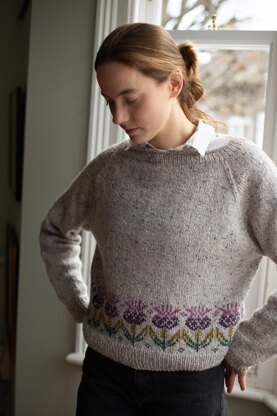 Thistle Border Sweater