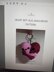 Heart BFF hug amigurumi keychain