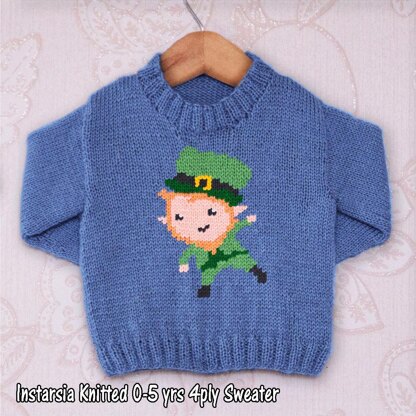 Intarsia - Seamus the Leprechaun - Chart Only