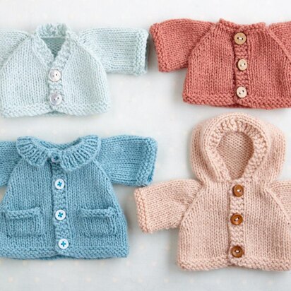 Cissi Swing Coat - Coat Knitting Pattern For Girls in MillaMia Naturally  Soft Merino