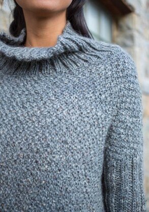 Alwen Sweater in Berroco Inca Tweed - 382-1 - Downloadable PDF