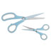Hemline Blue Polka Dot Scissors Set (2pcs)