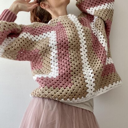 Oversized Hexagon Jumper