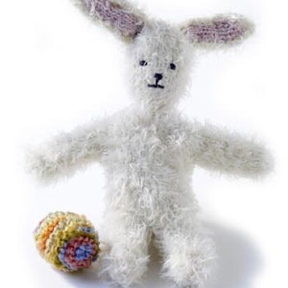 Cuddly Bunny in Lion Brand Wool-Ease and Tiffany - 60046