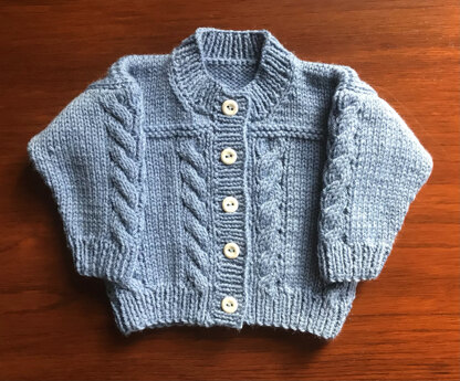 Baby Cabled Cardigan