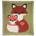 Baby and Mama Fox Blanket