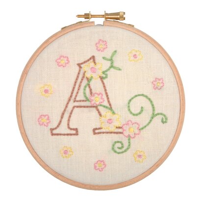 Anchor Baby Letters Embroidery Kit