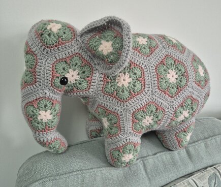 Loxodonta and Elphas the Elephants -  African Flower #5