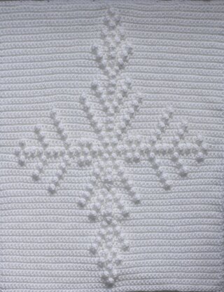 Snowflake Baby Blanket