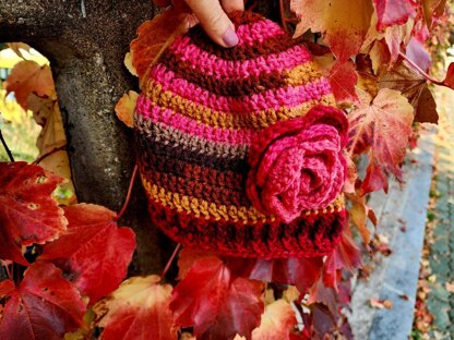 Falling in Rose Hat