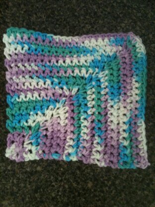 Spinal Tap Crochet Dishcloth