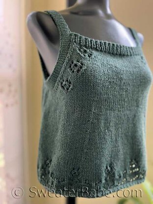 #351 Eyelet Detail Tank