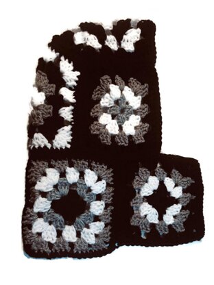 Granny Square Crochet Hoodie