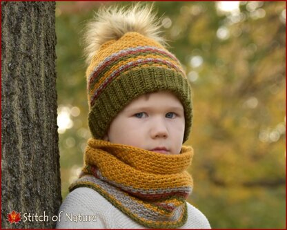 The Woodland Beanie and Cowl